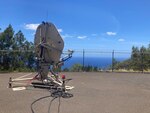 Members from Space Delta 11 operate a AN/TSC-179 Ground Multi-Band Terminal (GMT) connected to the NSTTC-E’s Deployable Signal Monitoring Unit during Talisman Sabre at Oahu, Hawaii. The AN/TSC-179 GMT is a tactical satellite terminal providing satellite communication capabilities for joint force and joint-service Command, Control, Communications, Computer, Intelligence, Surveillance, and Reconnaissance (C4ISR) networks. (Courtesy photo)