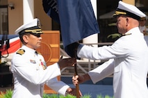 NAVFAC EURAFCENT Change of Command