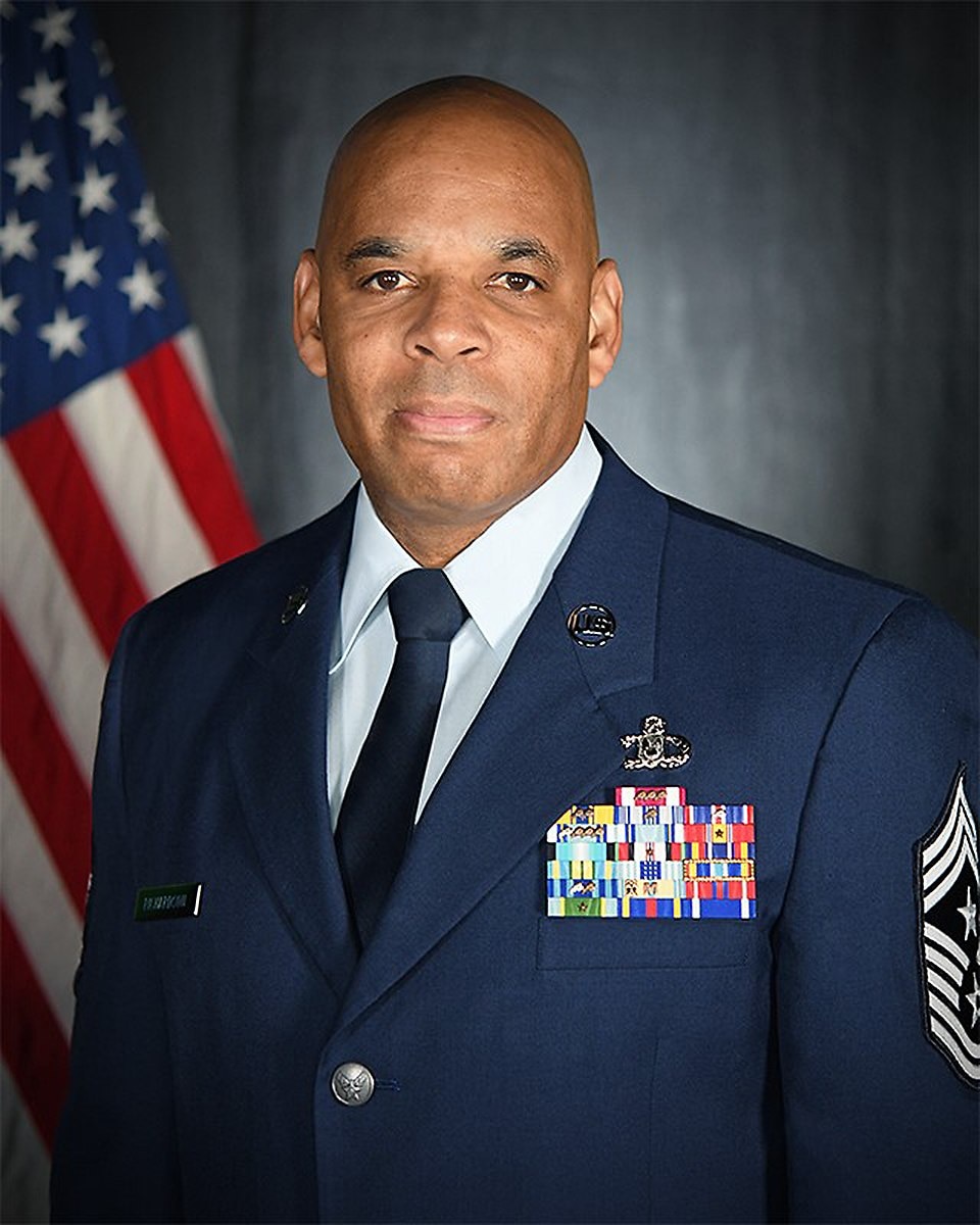 Biography photo for Chief Master Sergeant Denny Richardson.