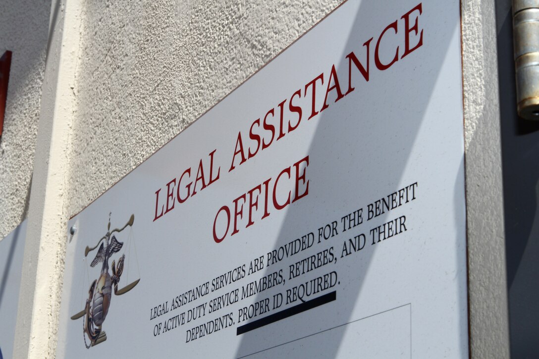 Legal Assistance, a part of the Joint Law Center, was put in place to assist Marines, retirees and family members with legal matters, allowing Marines and families to concentrate on other important matters. Legal Assistance is open Monday through Friday from 7:30 a.m. to 4:30 p.m., with walk-in services three days a week.