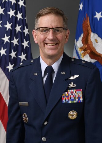 221028-F-AF000-1941 (Oct. 28, 2022) Official portrait of Brig. Gen. W. Alan Matney.