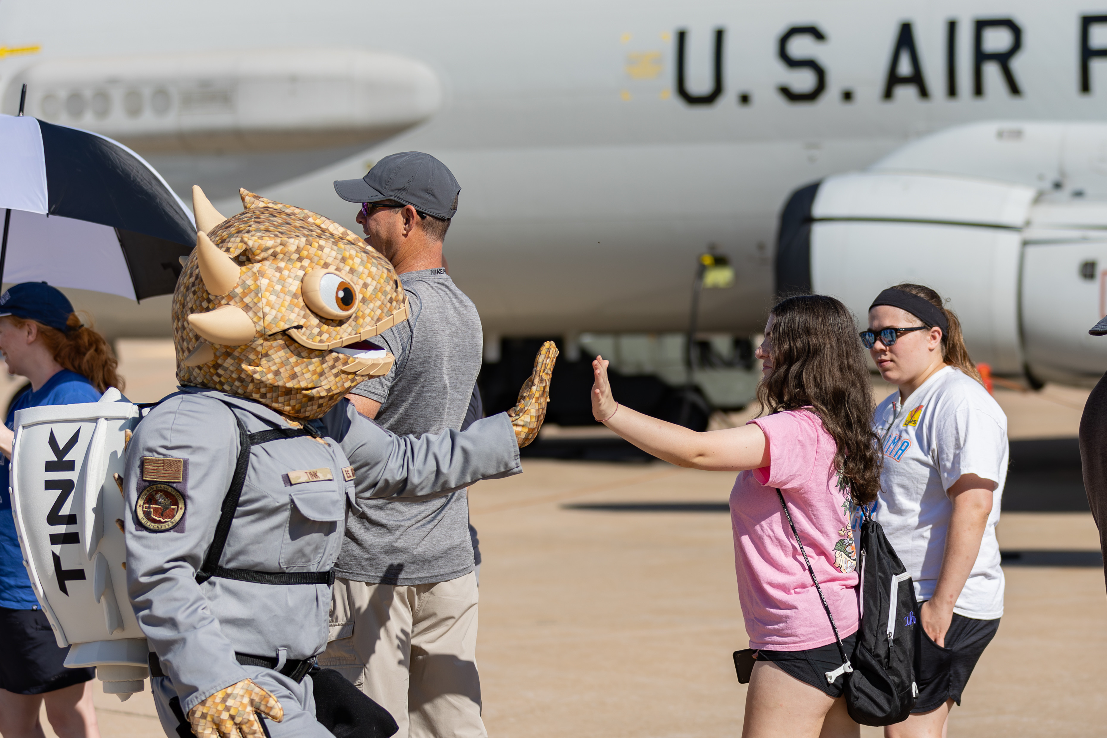 Official Tinker Air Force Base mascot ‘Tink’ aims to educate and