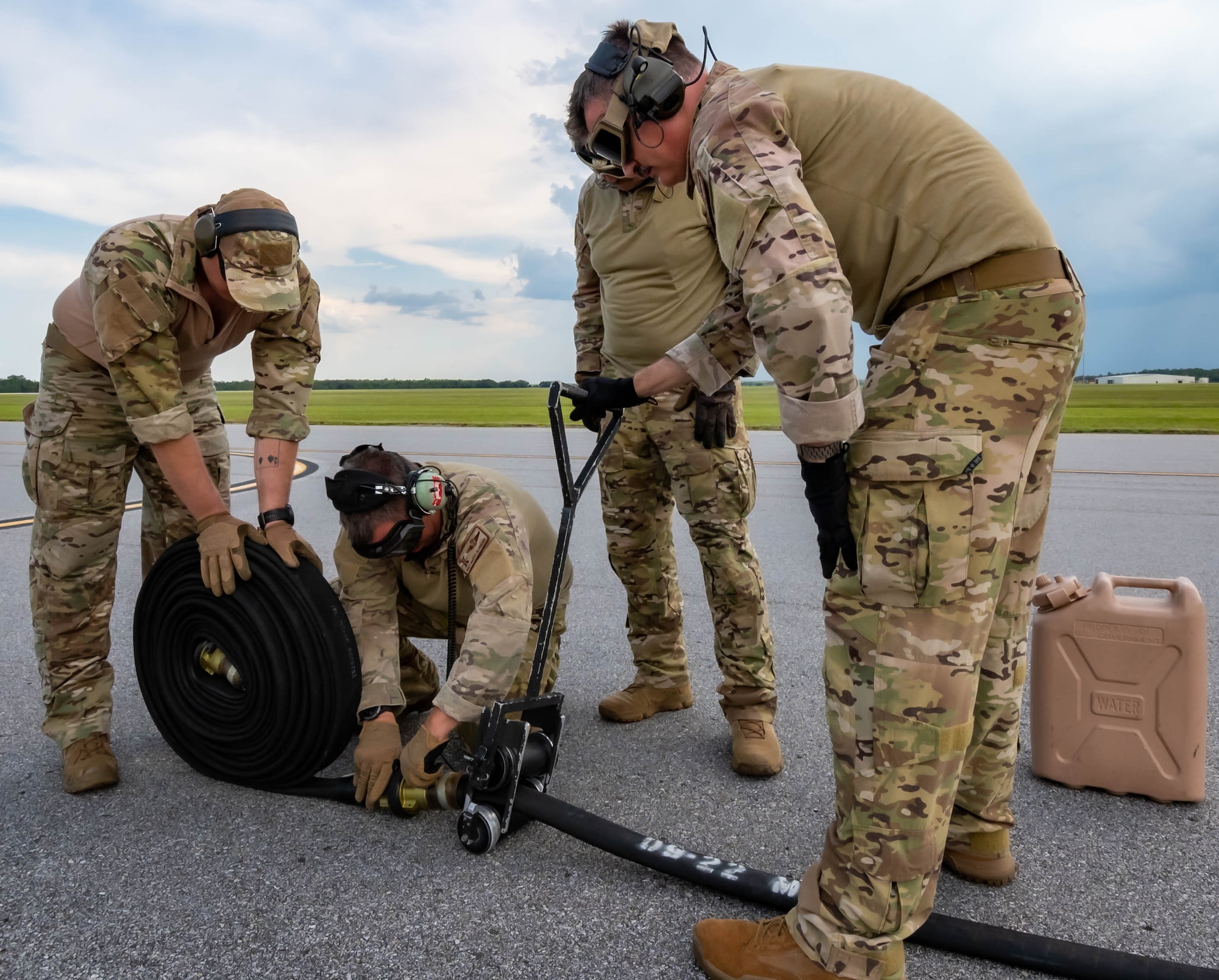 39th Rescue Squadron conducts Forward Area Refueling Point with MQ-9 Reaper