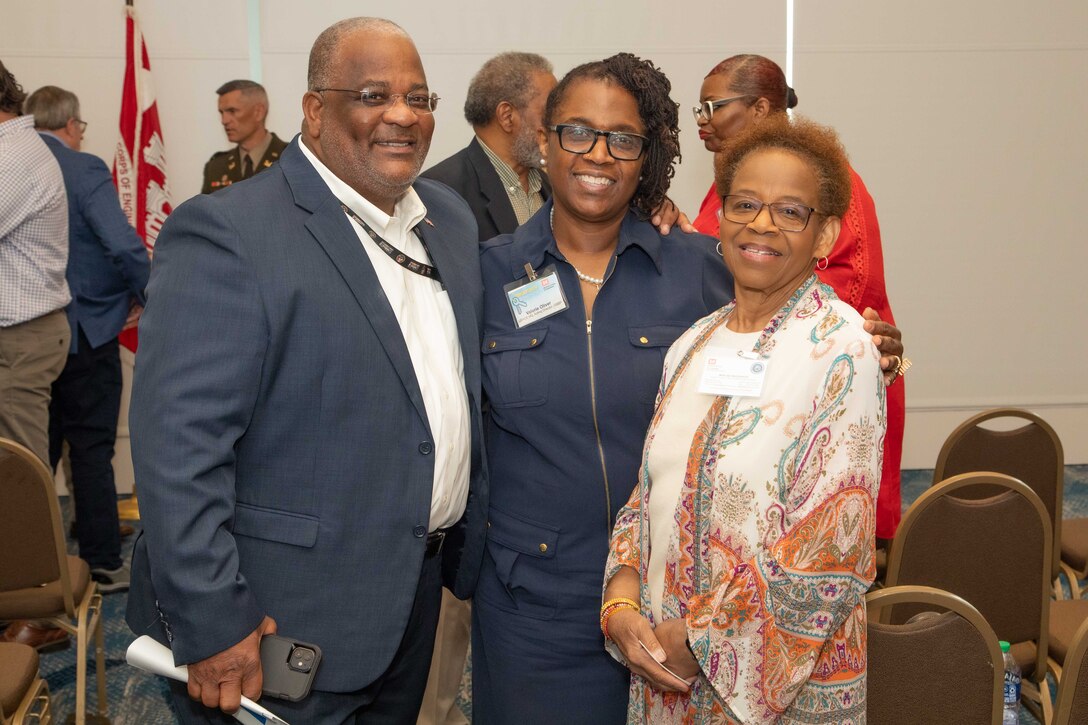 The Memphis District hosted “Industry Day” at the Renasant Center in downtown Memphis, Tennessee, May 23, 2023. 

Representatives from both USACE and the commercial business industry came together to network and discuss contracting opportunities, current and future USACE programs, and more. The meeting also gave participants an opportunity to create teaming arrangements, as the event provided ample time for one-on-one and in-person connecting. 

The event highlighted several USACE programs and expanded upon our existing capacity to deliver the mission, not just as USACE and the Memphis District, but as a team in partnership with the commercial business industry.