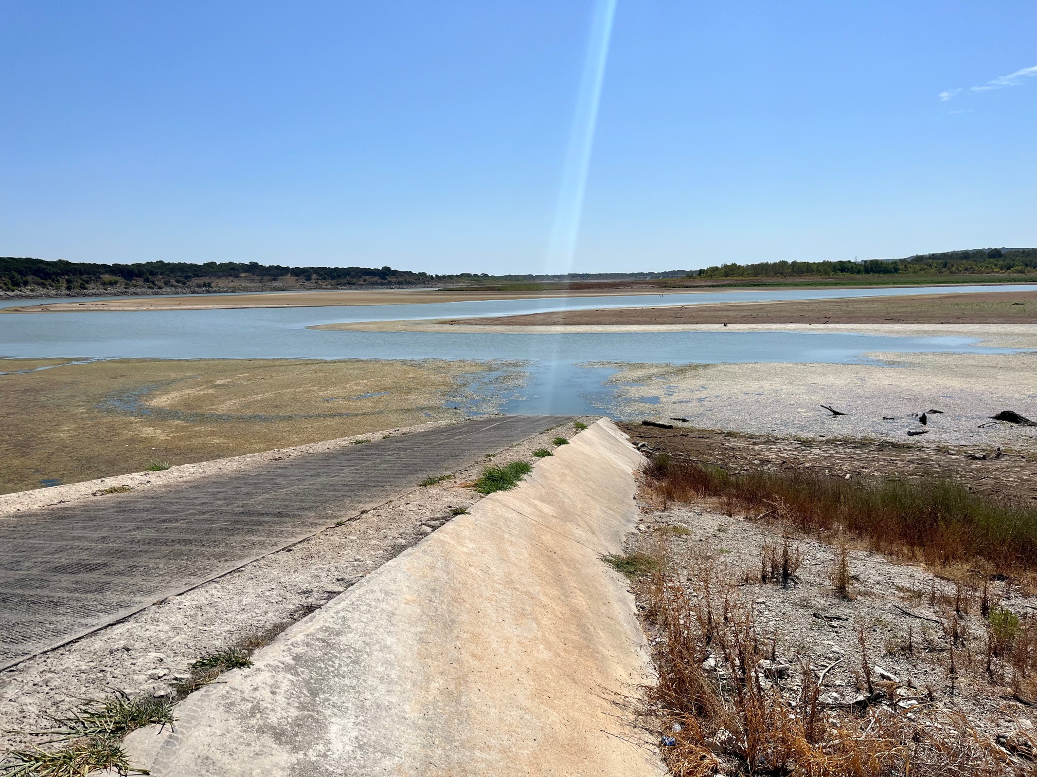 Stillhouse Hollow Lake Cedar Gap Park Closed Due to Low Lake Levels