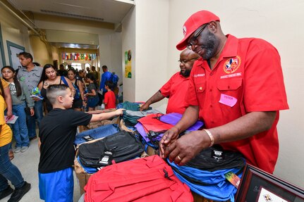 187th Medical Battalion helps Briscoe Elementary School students