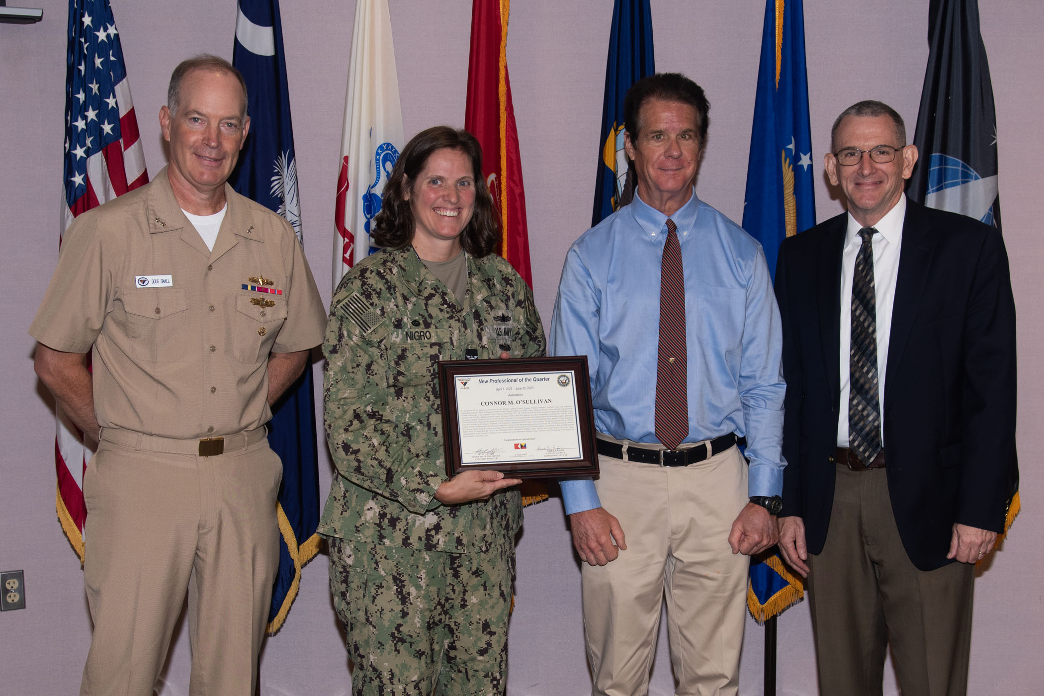 Photos of NIWC Atlantic FY23 3rd Quarter Awards Ceremony
