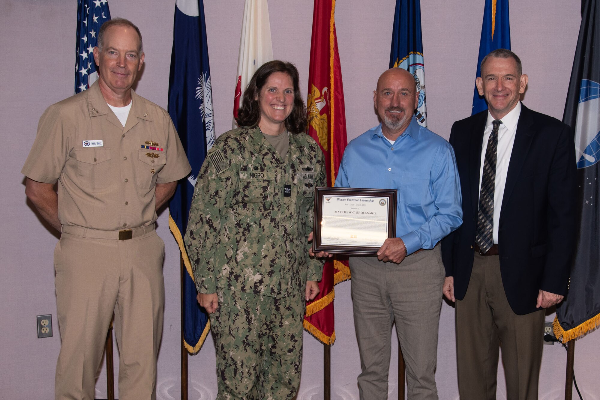 Photos of NIWC Atlantic FY23 3rd Quarter Awards Ceremony