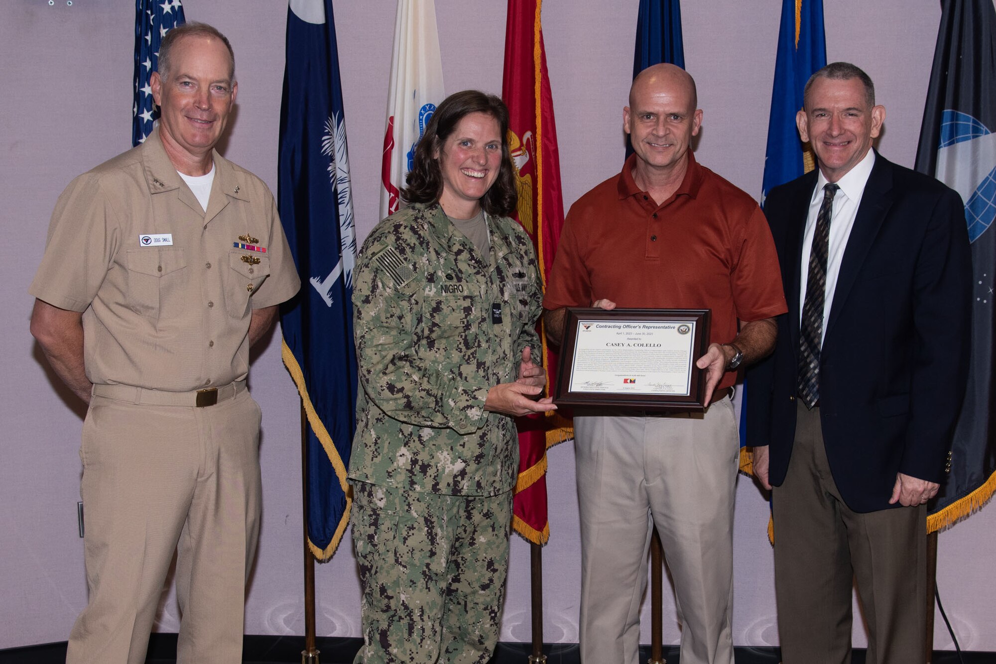 Photos of NIWC Atlantic FY23 3rd Quarter Awards Ceremony