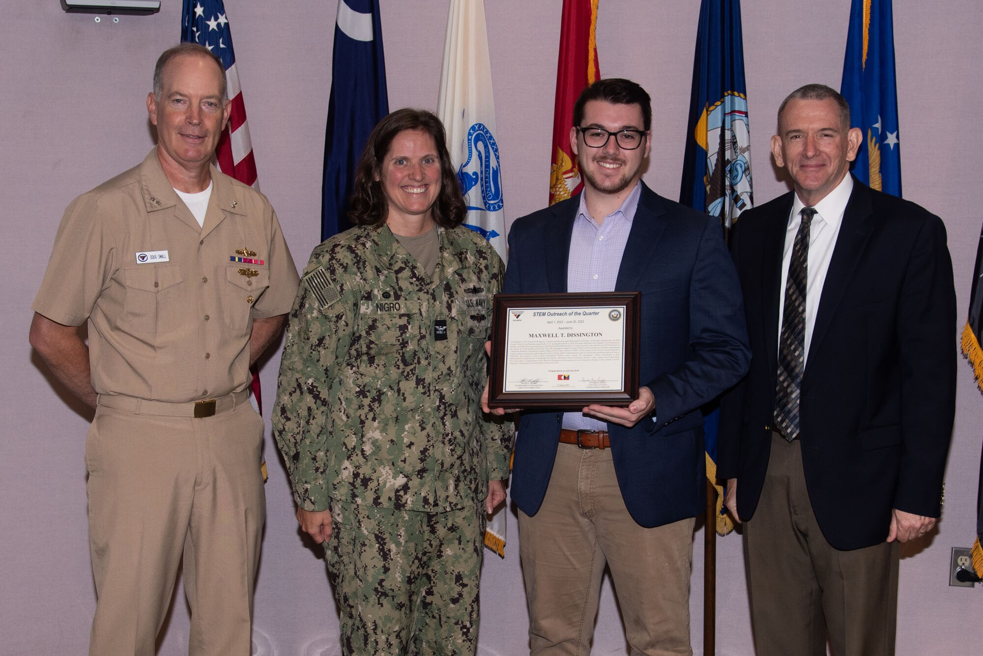 Photos of NIWC Atlantic FY23 3rd Quarter Awards Ceremony