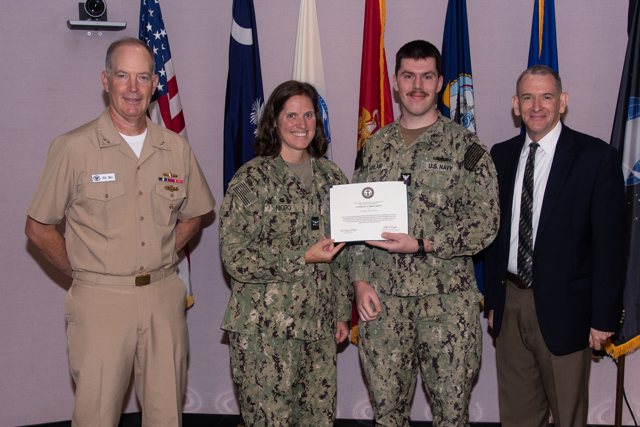 Photos of NIWC Atlantic FY23 3rd Quarter Awards Ceremony