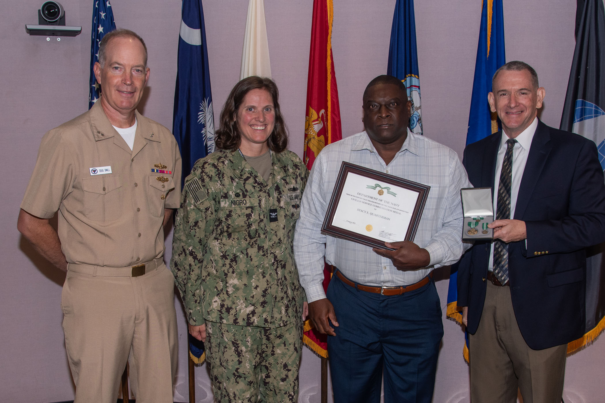 Photos of NIWC Atlantic FY23 3rd Quarter Awards Ceremony