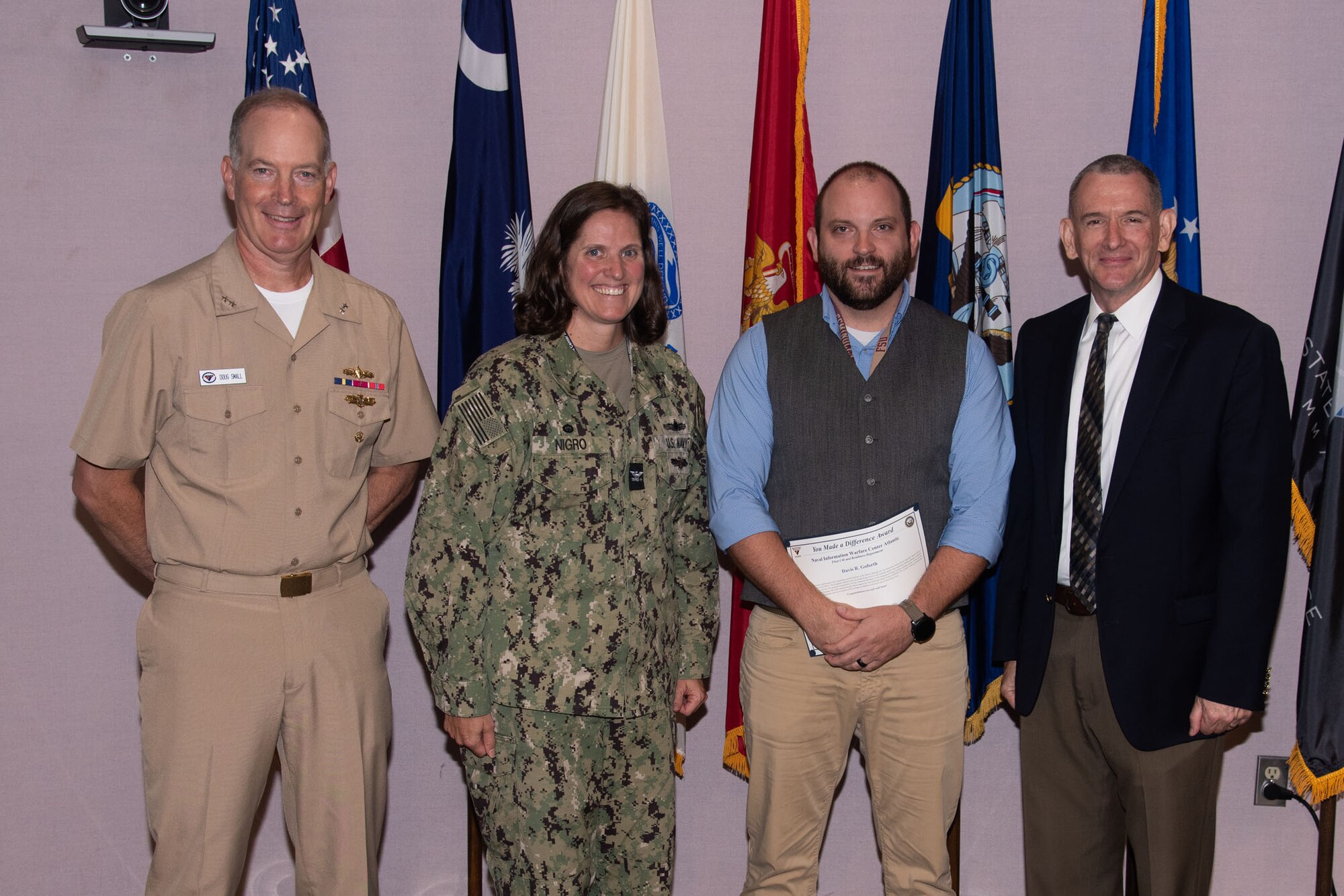 Photos of NIWC Atlantic FY23 3rd Quarter Awards Ceremony
