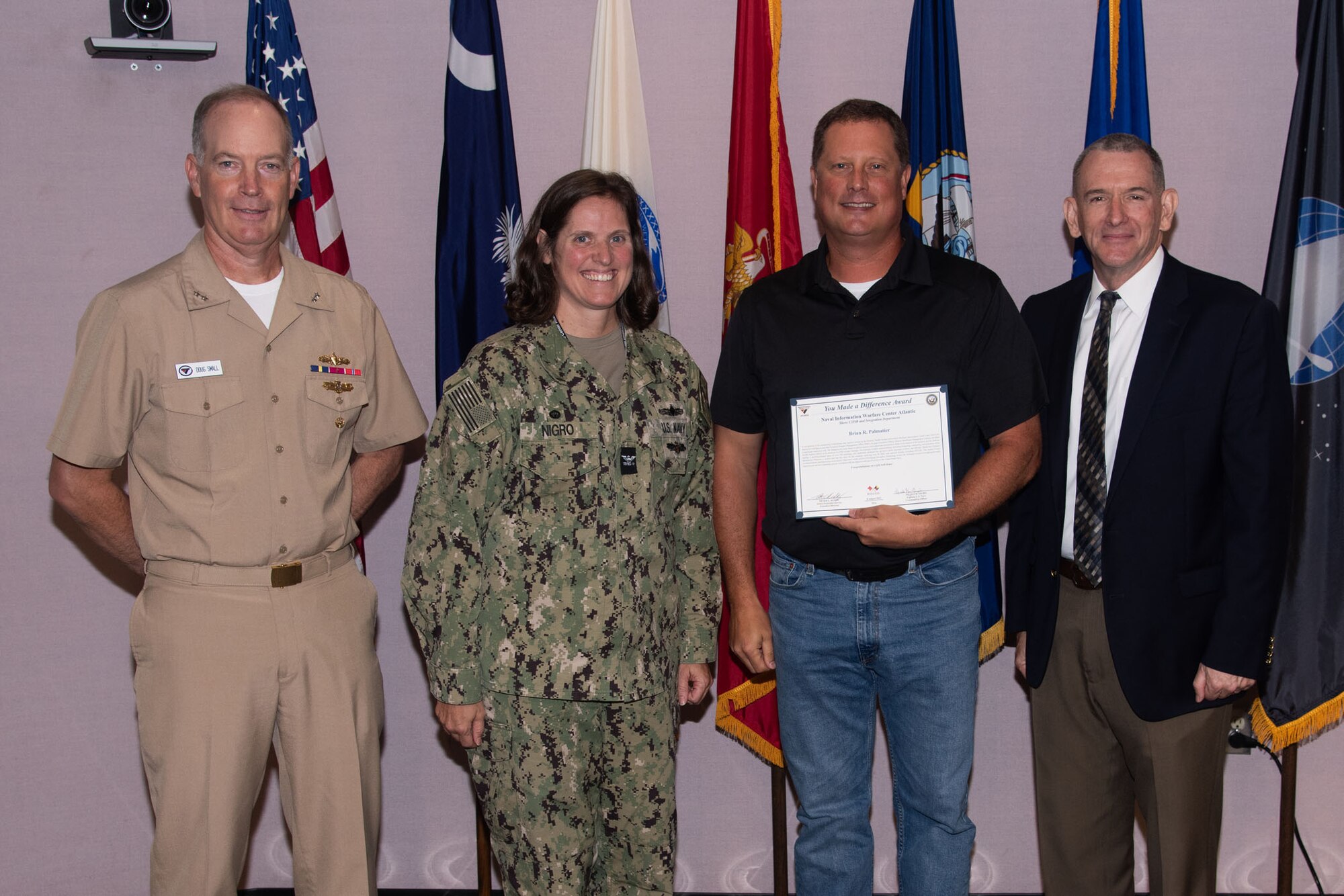 Photos of NIWC Atlantic FY23 3rd Quarter Awards Ceremony