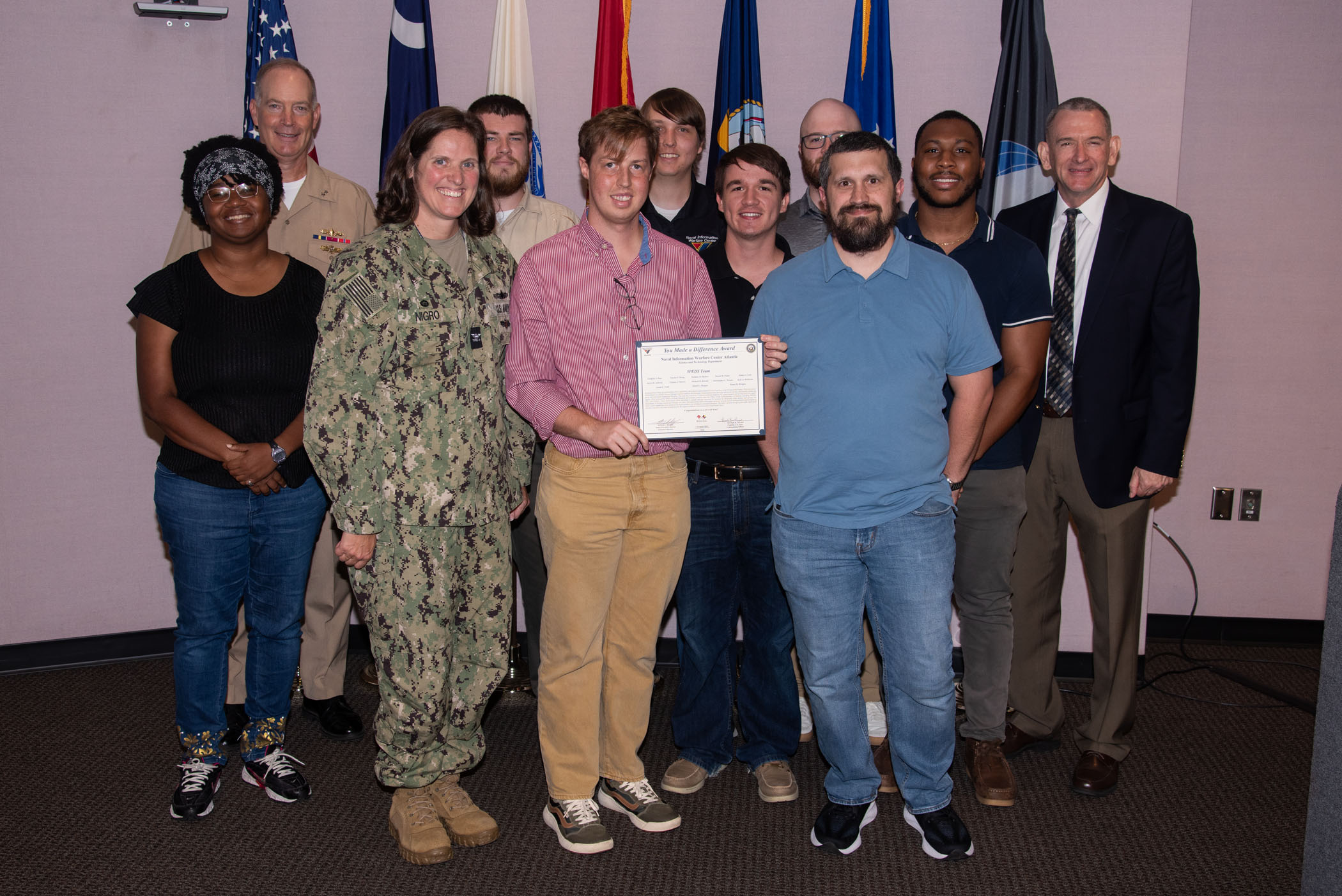 Photos of NIWC Atlantic FY23 3rd Quarter Awards Ceremony