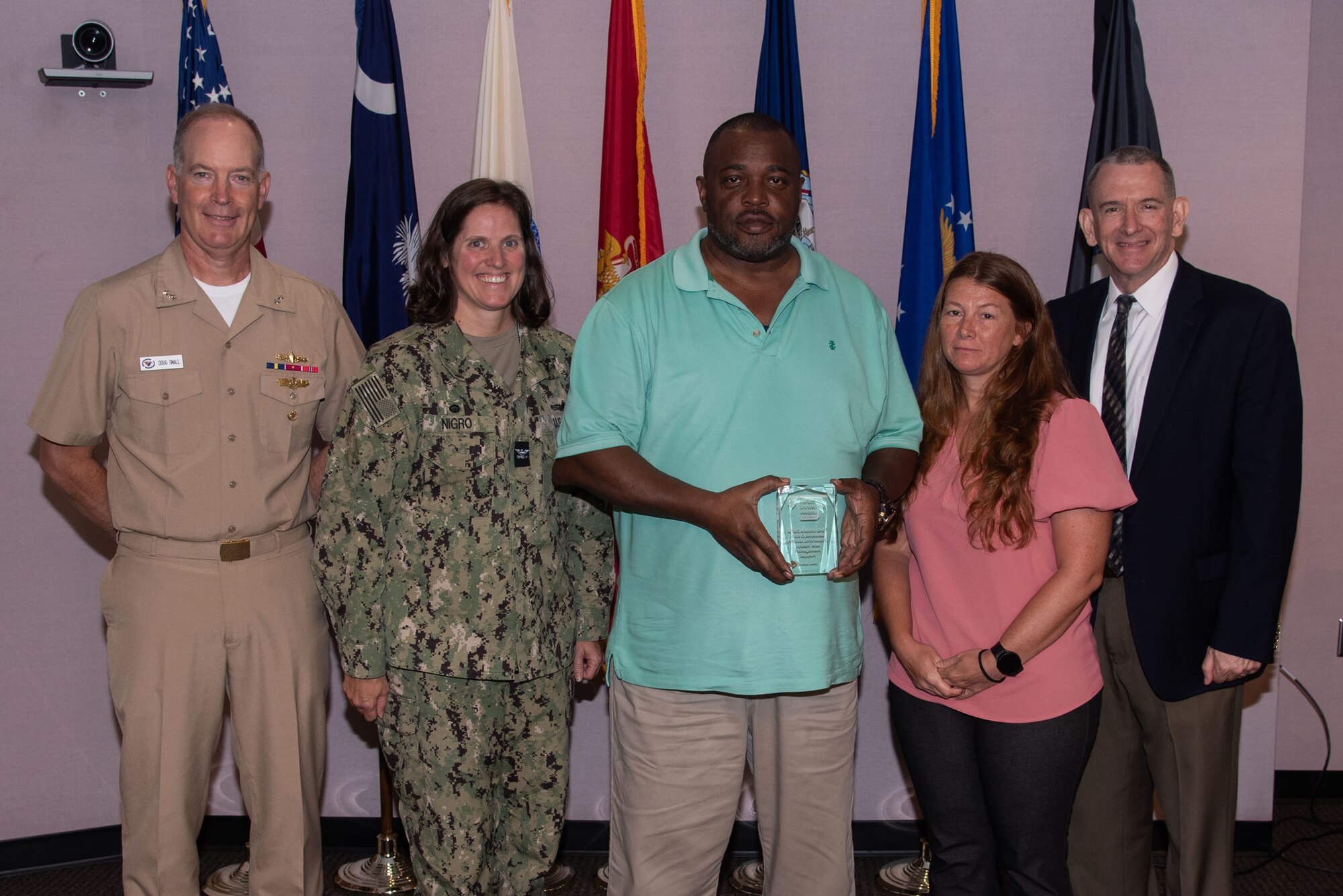 Photos of NIWC Atlantic FY23 3rd Quarter Awards Ceremony