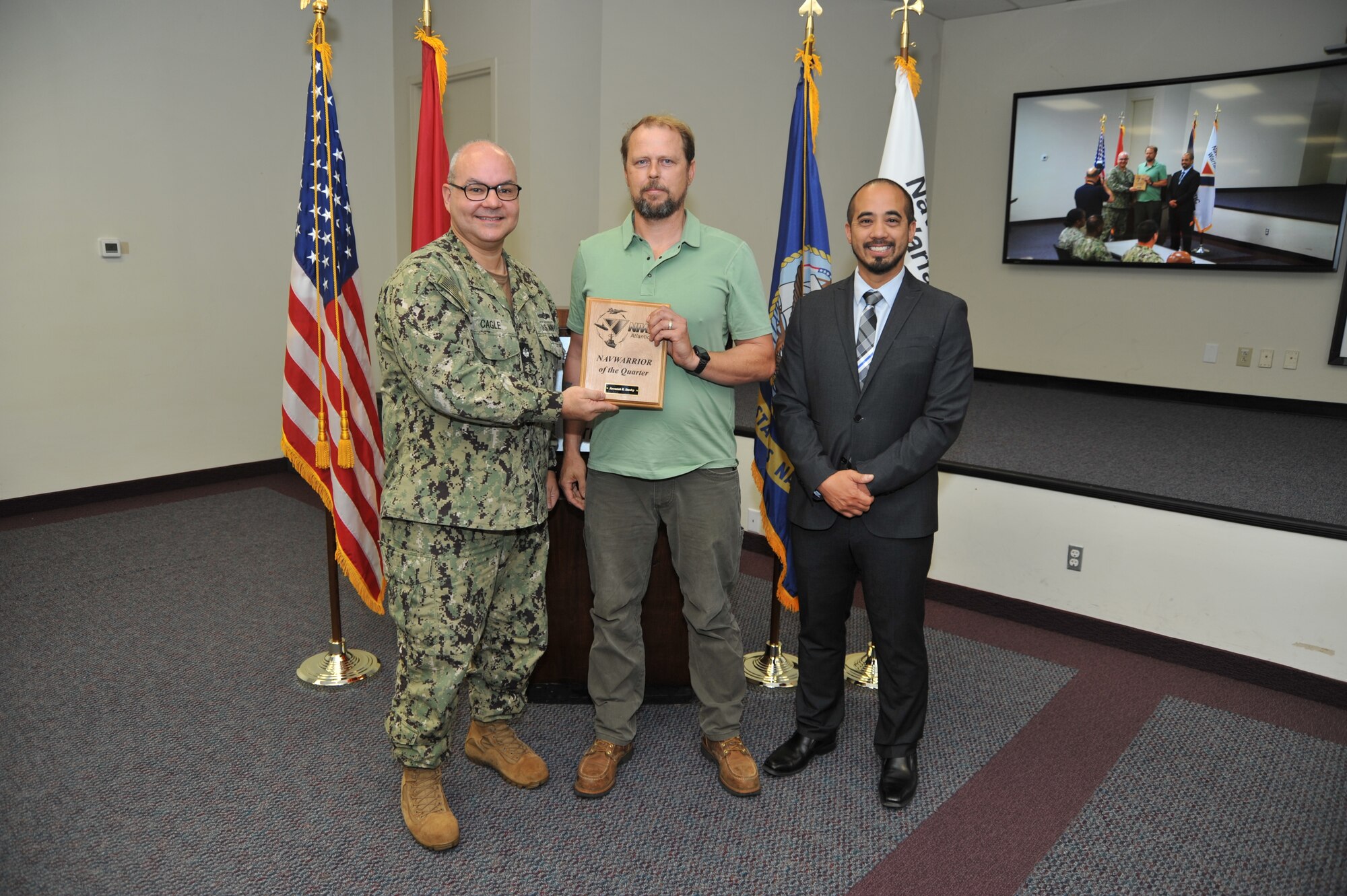 Photos of NIWC Atlantic FY23 3rd Quarter Awards Ceremony