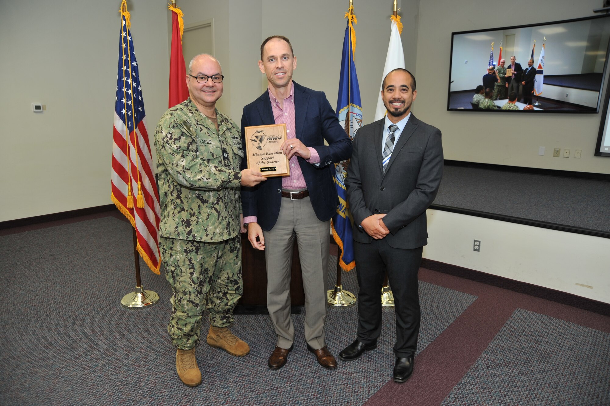 Photos of NIWC Atlantic FY23 3rd Quarter Awards Ceremony