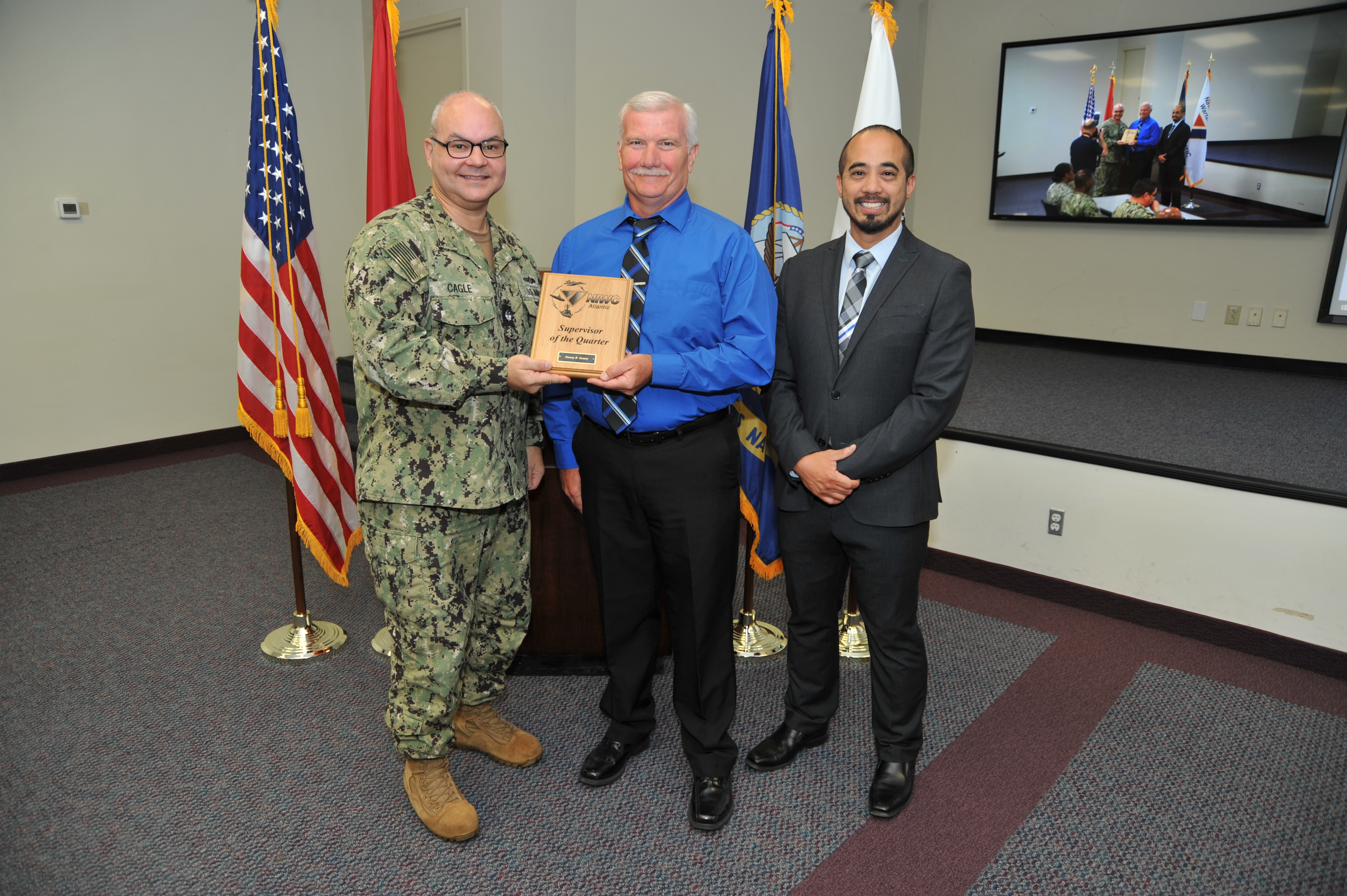 Photos of NIWC Atlantic FY23 3rd Quarter Awards Ceremony