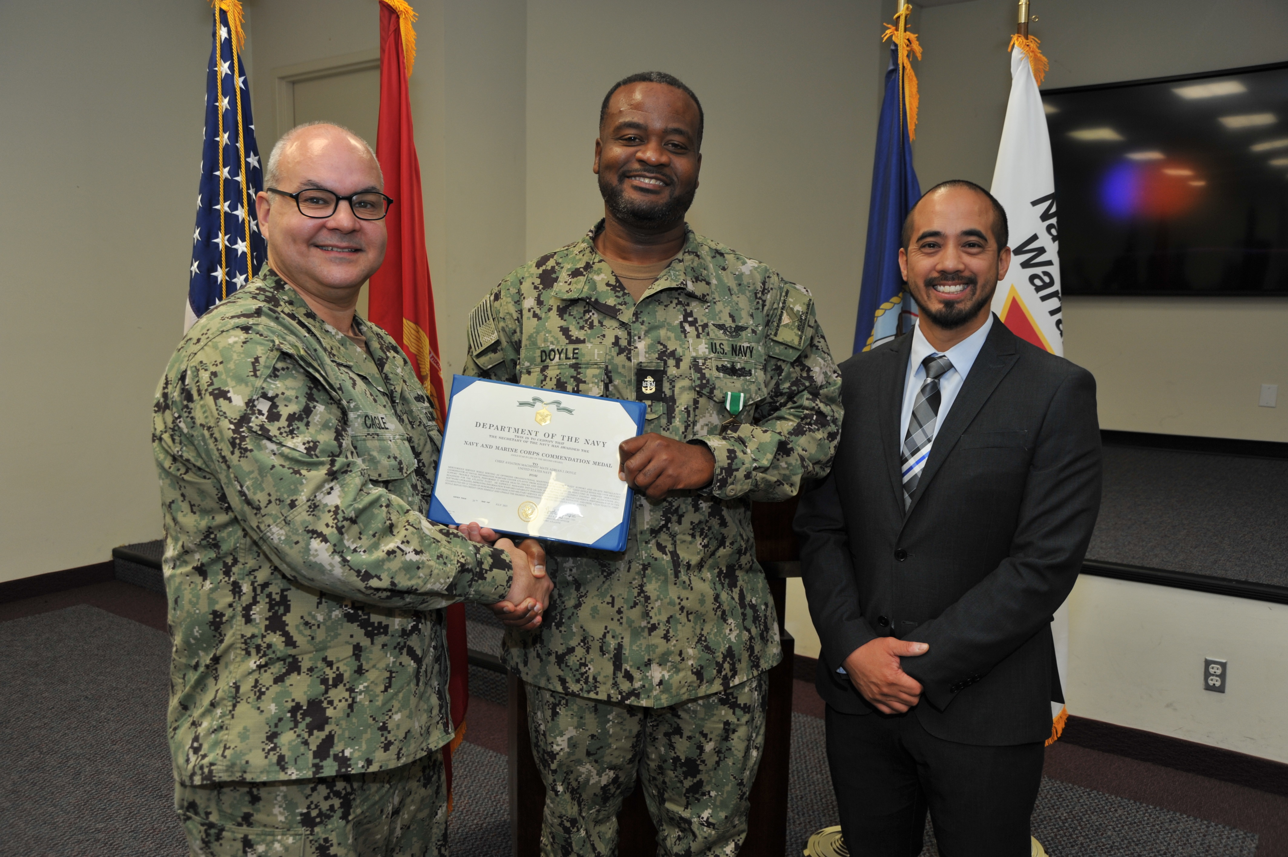 Photos of NIWC Atlantic FY23 3rd Quarter Awards Ceremony
