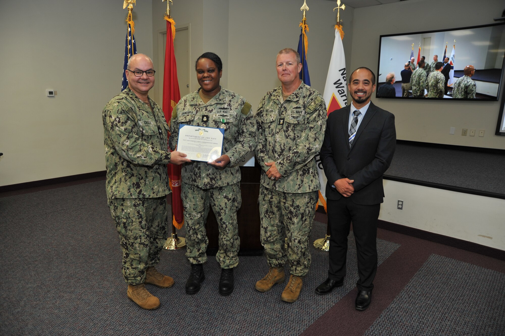 Photos of NIWC Atlantic FY23 3rd Quarter Awards Ceremony