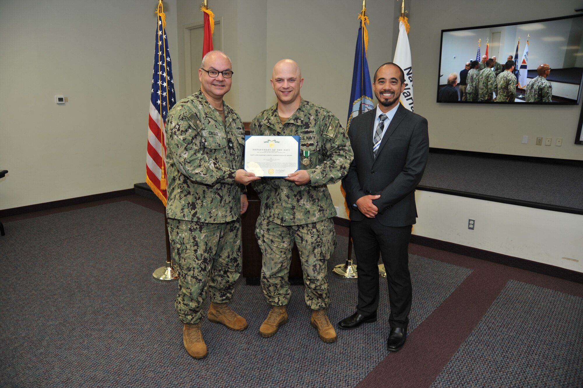 Photos of NIWC Atlantic FY23 3rd Quarter Awards Ceremony