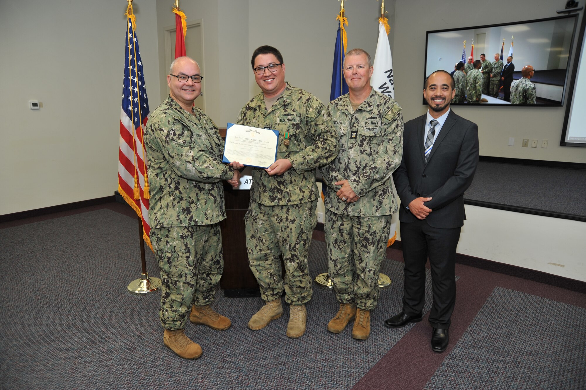 Photos of NIWC Atlantic FY23 3rd Quarter Awards Ceremony