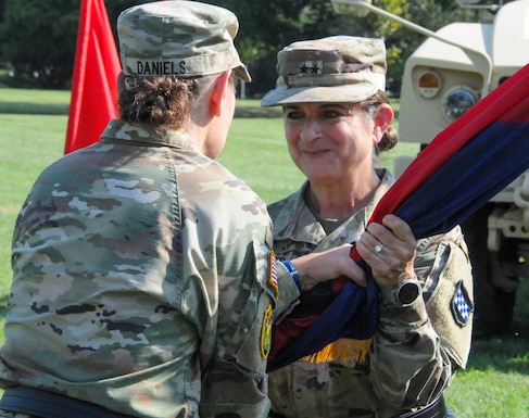 New Jersey native takes command of 2-star Army Reserve division