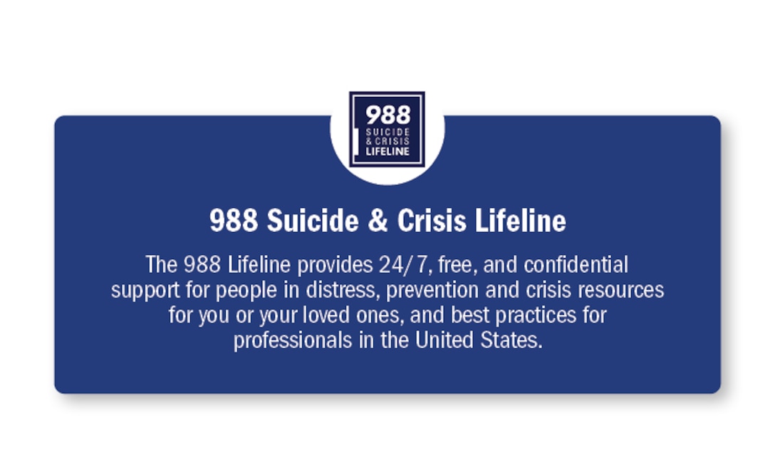 Links to 988 Suicide & Crisis Lifeline