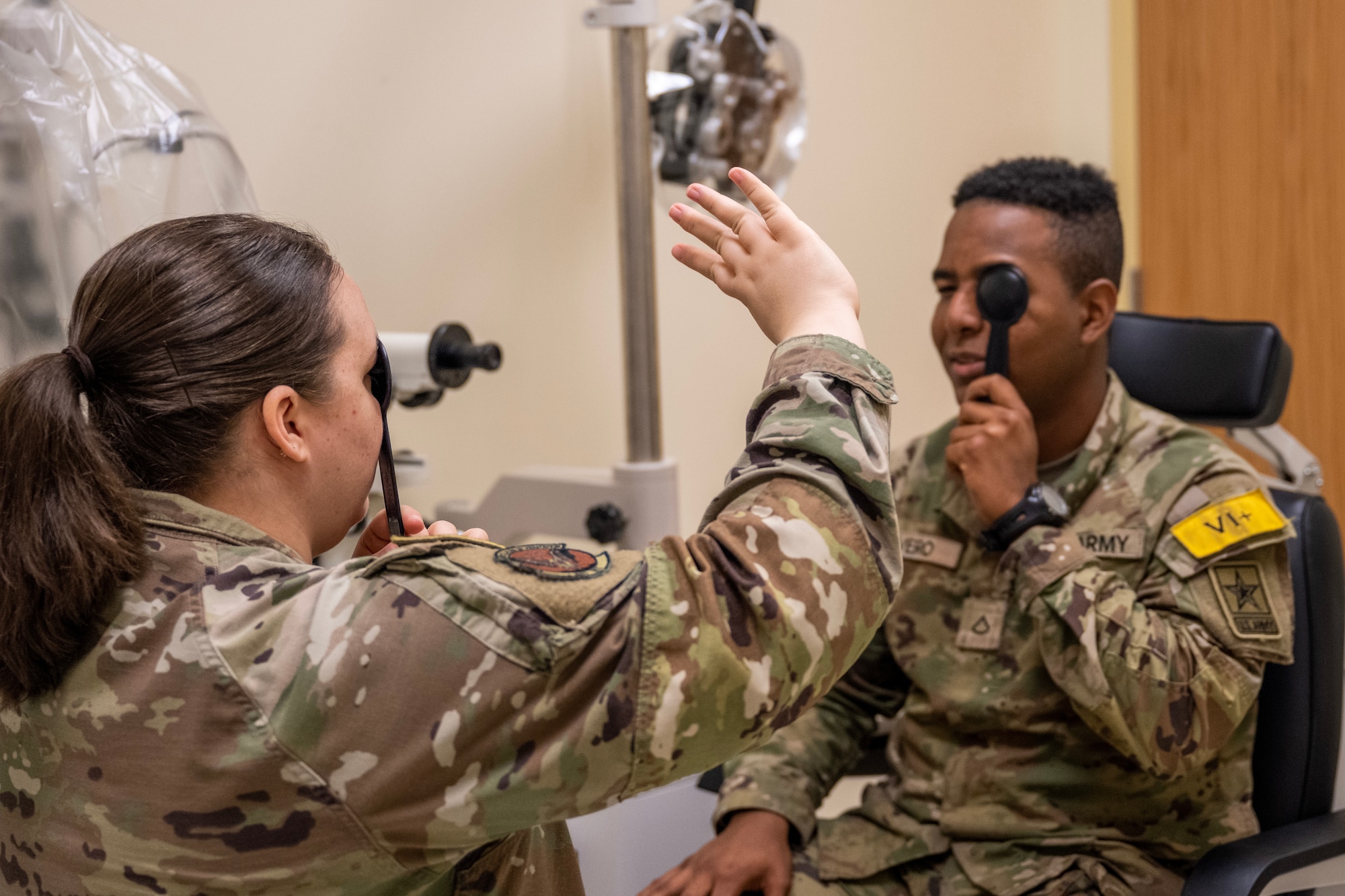 Medical Education and Training Center trains ophthalmic technicians