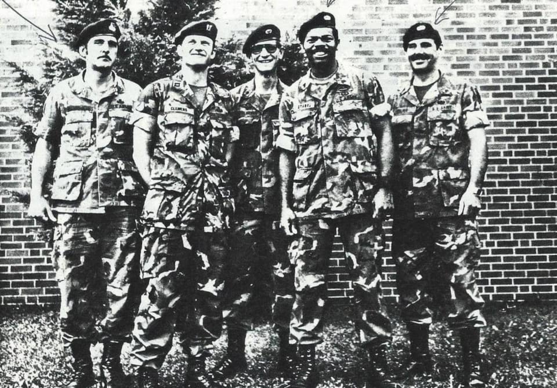The Pennsylvania National Guard's 28th Pathfinder Detachment pictured at Leapfest in Rhode Island in 1981. (Courtesy photo)