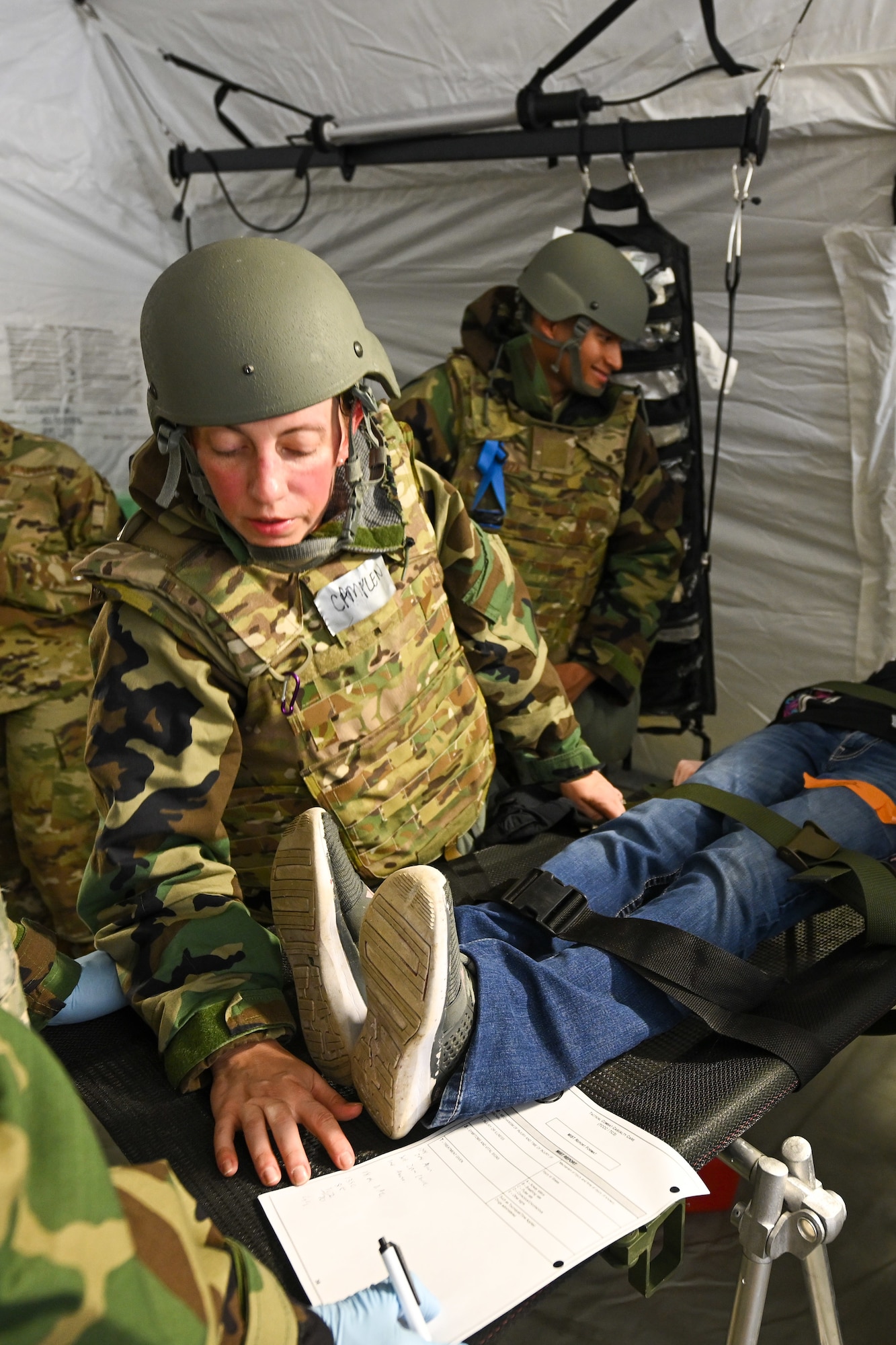 Exercise Patriot Medic sharpens chemical attack response > Youngstown Air  Reserve Station > Article Display
