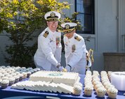 Captain Rex Boonyobhas was sworn in as the Naval Surface Warfare Center, Crane Division (NSWC Crane) Commanding Officer during a ceremony at NSWC Crane on August 16, 2023.