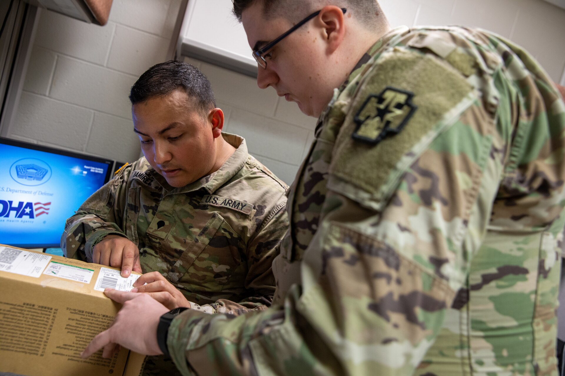 Army Reserve Medics Provide Caregiver, Laboratory, Logistical Support for D.C. Sites
