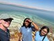 ROTC cadets in front of water