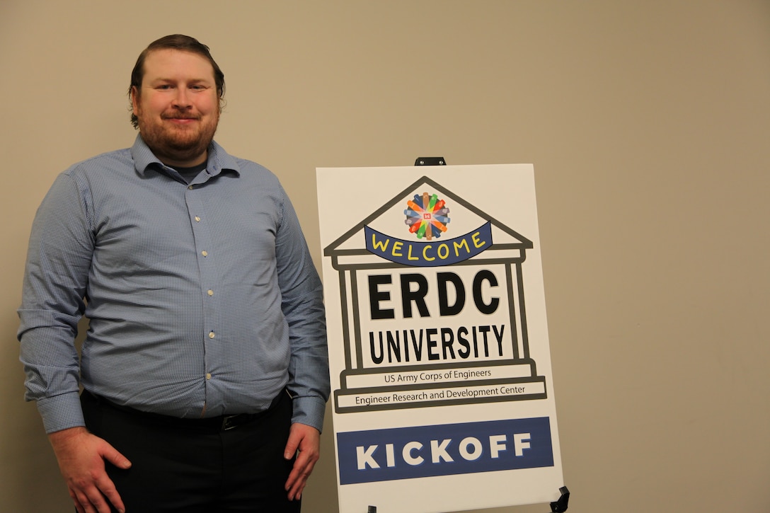 Kyle Bayliff, a chemist with the Sacramento District, was selected as a participant for the ERDC University Class of 2023. His six-month project with ERDC's Environmental Laboratory will focus on the interaction of ionic liquids and quantum spin liquids.