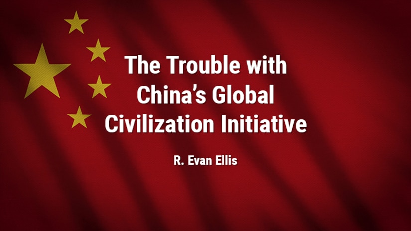 The Trouble with China’s Global Civilization Initiative (on The Diplomat)