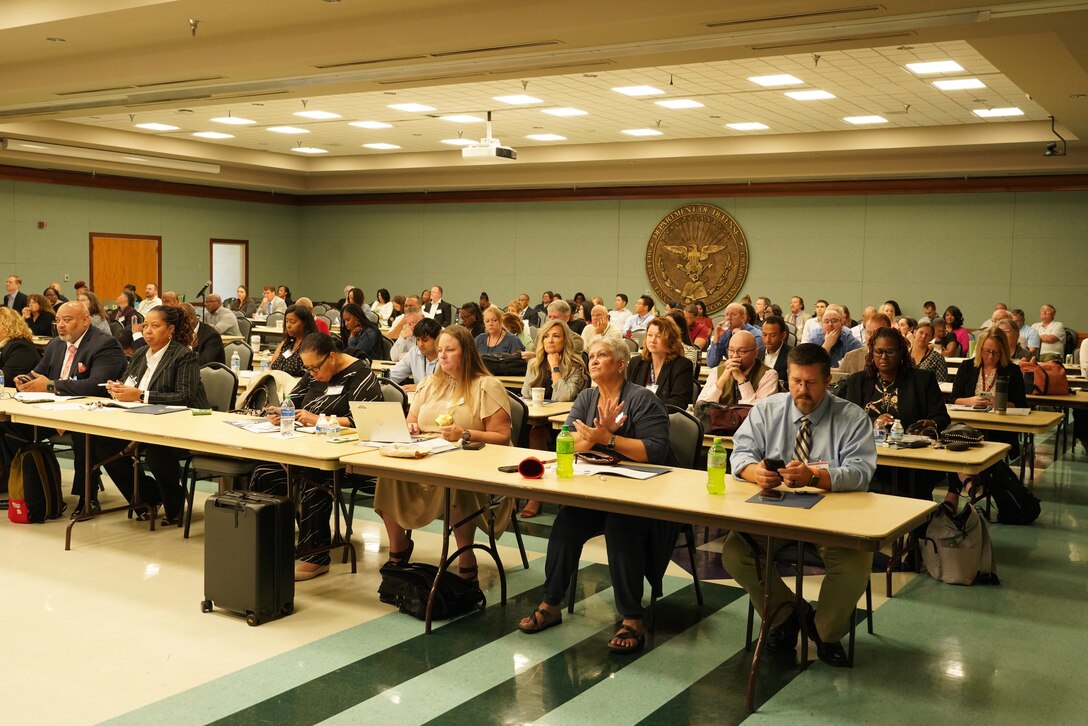 These are photos from the Defense Agency Summit