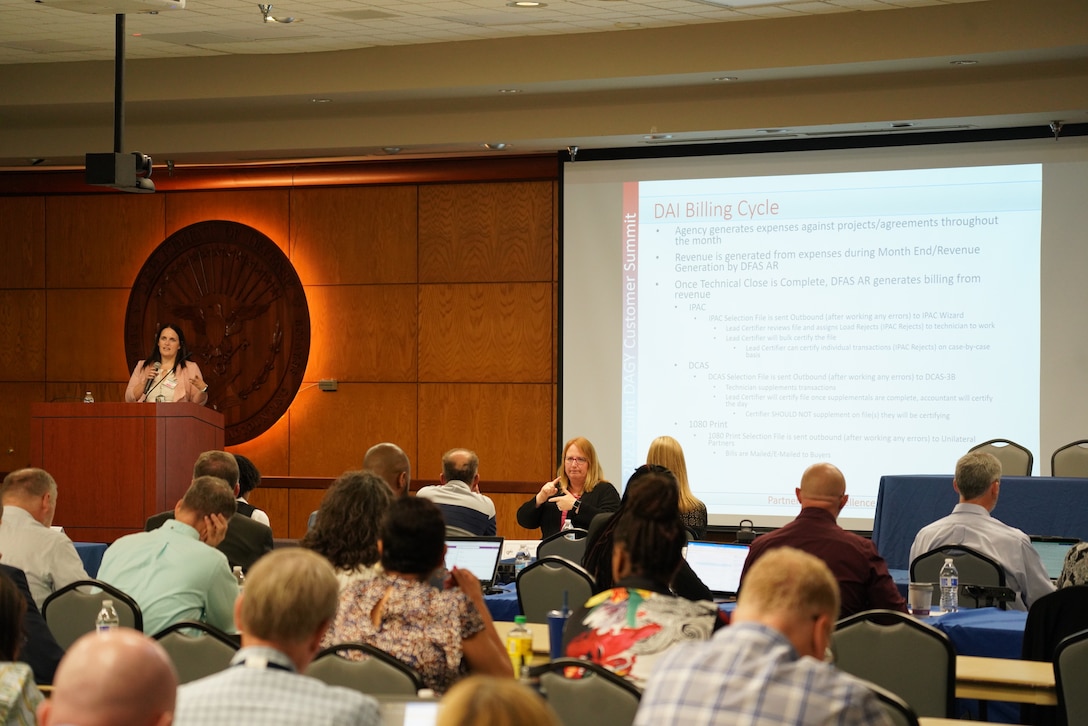 These are photos from the Defense Agency Summit held at the Defense Finance and Accounting Service in Indianapolis, Indiana on August 8, 9 and 10