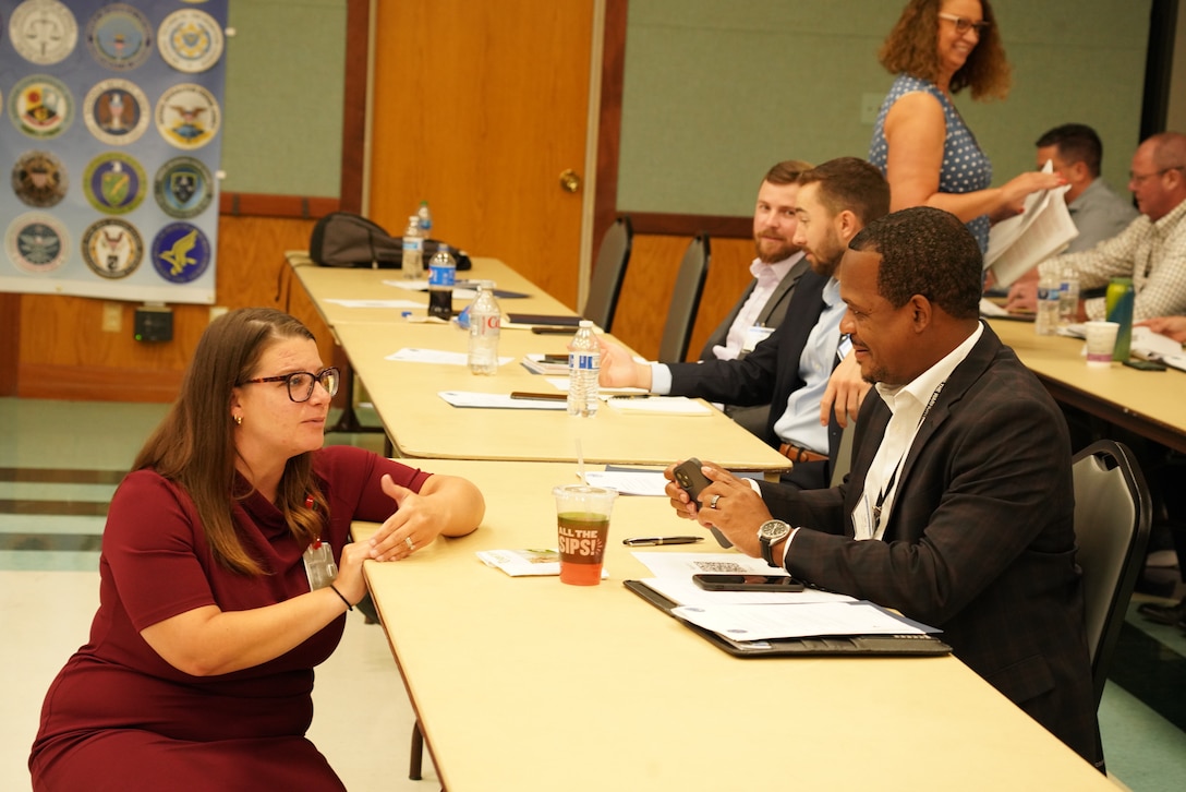 These are photos from the Defense Agency Summit held at the Defense Finance and Accounting Service in Indianapolis, Indiana on August 8, 9 and 10