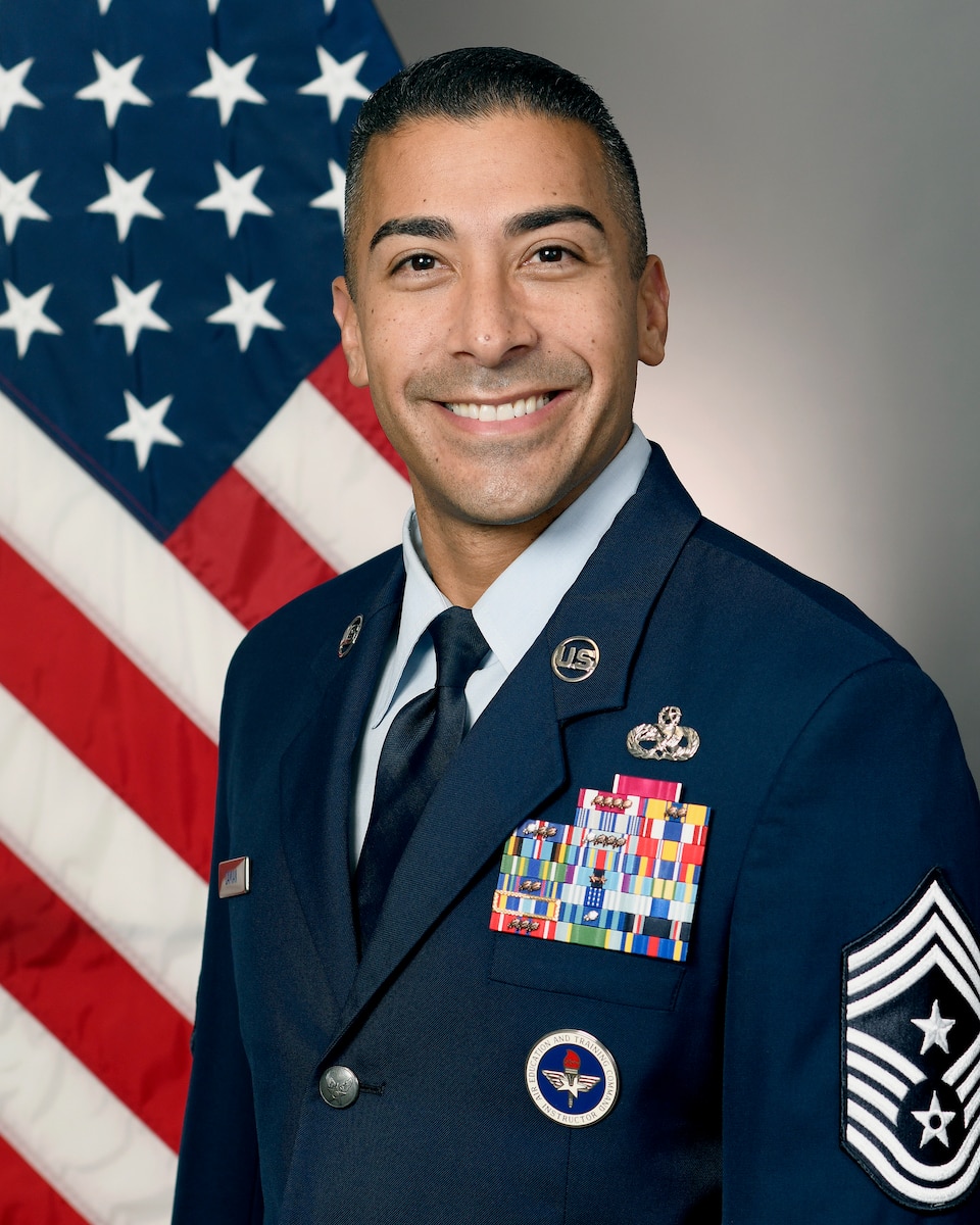 Chief Master Sergeant Carlos F. Damian Bio Photo