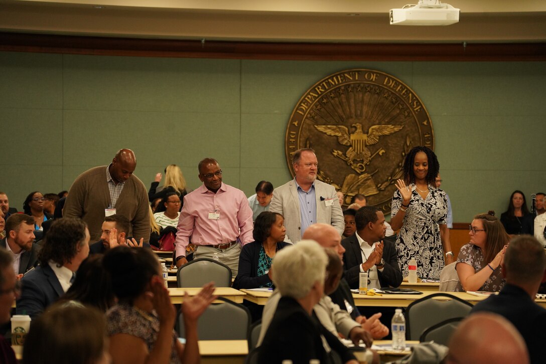 These are photos from the Defense Agency Summit held at the Defense Finance and Accounting Service in Indianapolis, Indiana on August 8, 9 and 10