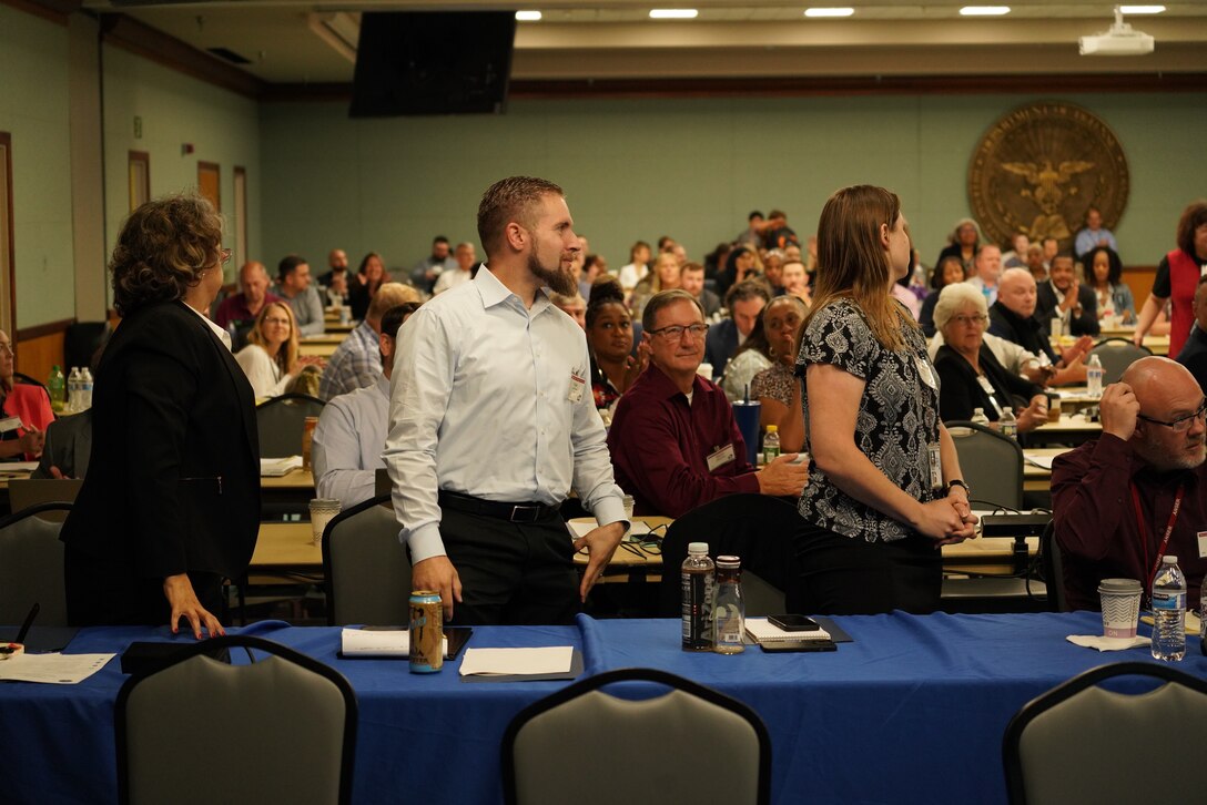 These are photos from the Defense Agency Summit held at the Defense Finance and Accounting Service in Indianapolis, Indiana on August 8, 9 and 10