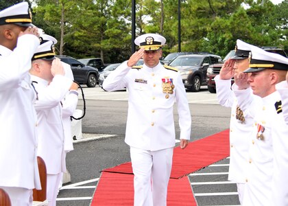 NCTAMS LANT Holds Change of Command