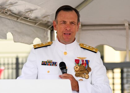 NCTAMS LANT Holds Change of Command