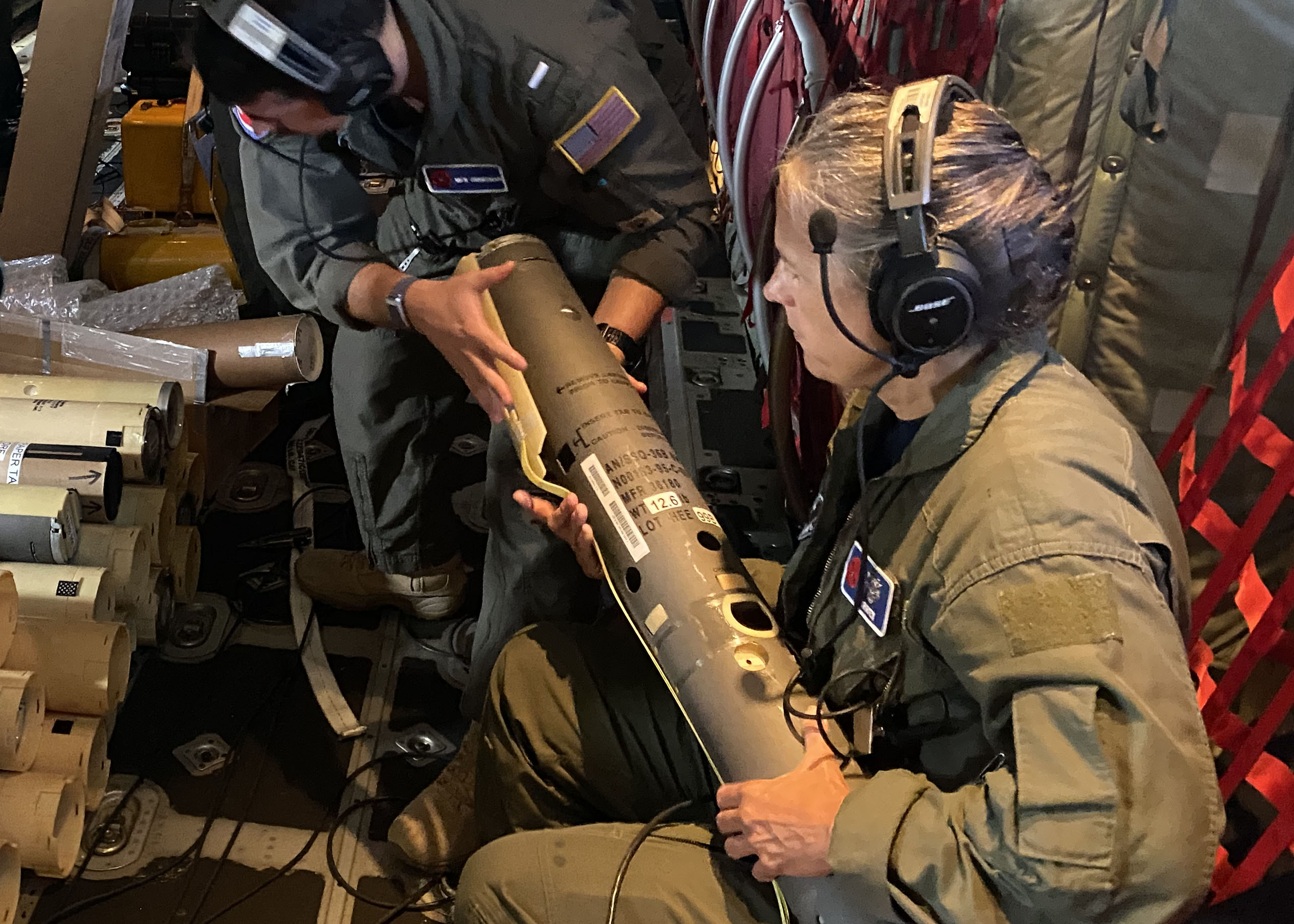 Hurricane Hunters support transitioning U.S. Navy research program