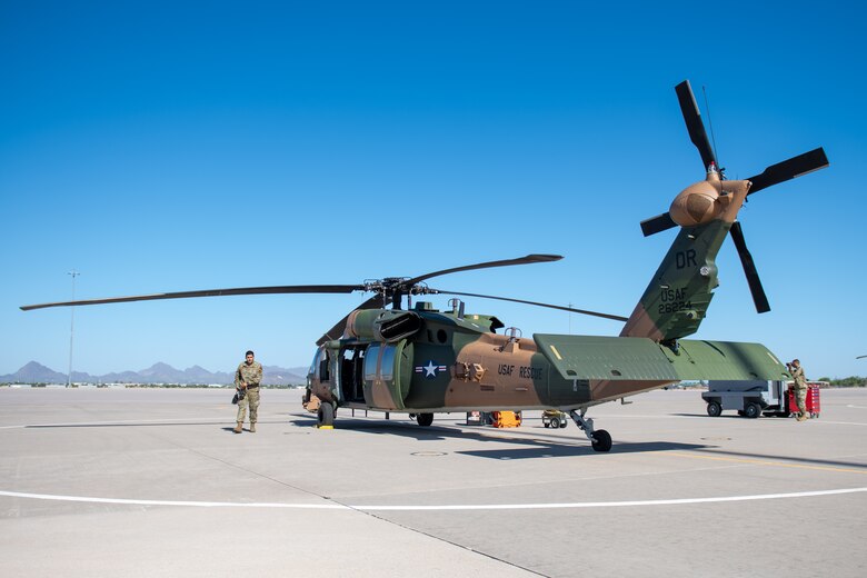 943d Rescue Group HH - 60G Pave Hawk heritage paint scheme honors rescue legacy
