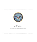 Cover page for the 2023 Biodefense Posture review that includes Department of Defense seal.