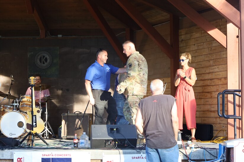 Army Reserve public affairs Soldiers attend community engagement in Sparta, Wis.