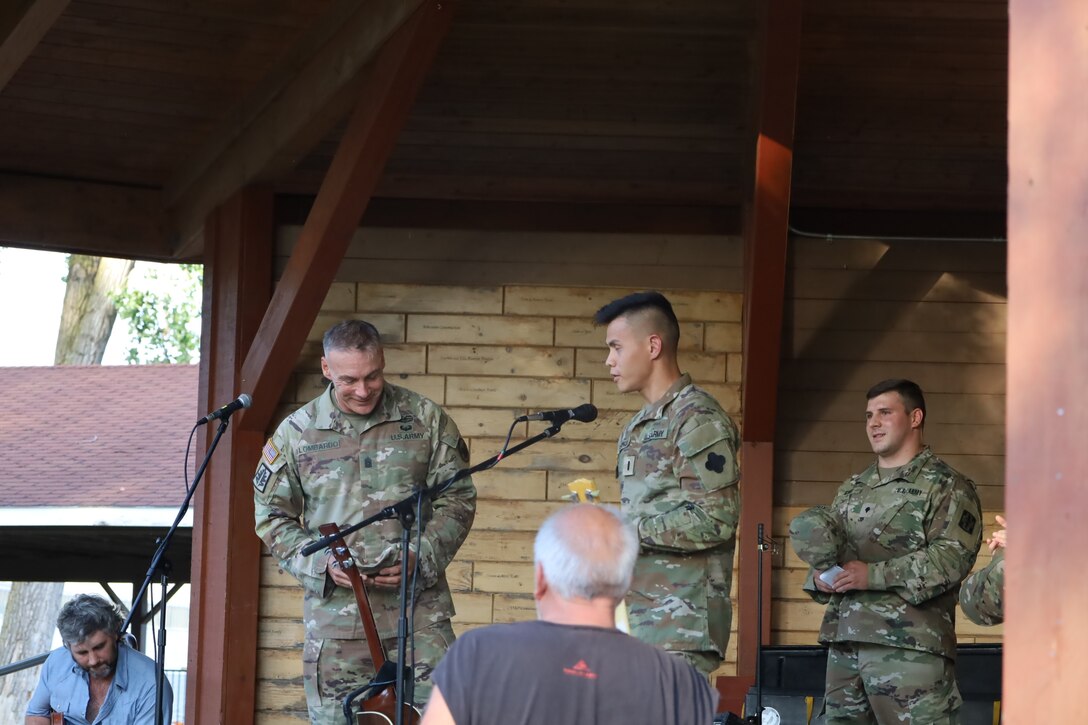 Army Reserve public affairs Soldiers attend community engagement in Sparta, Wis.